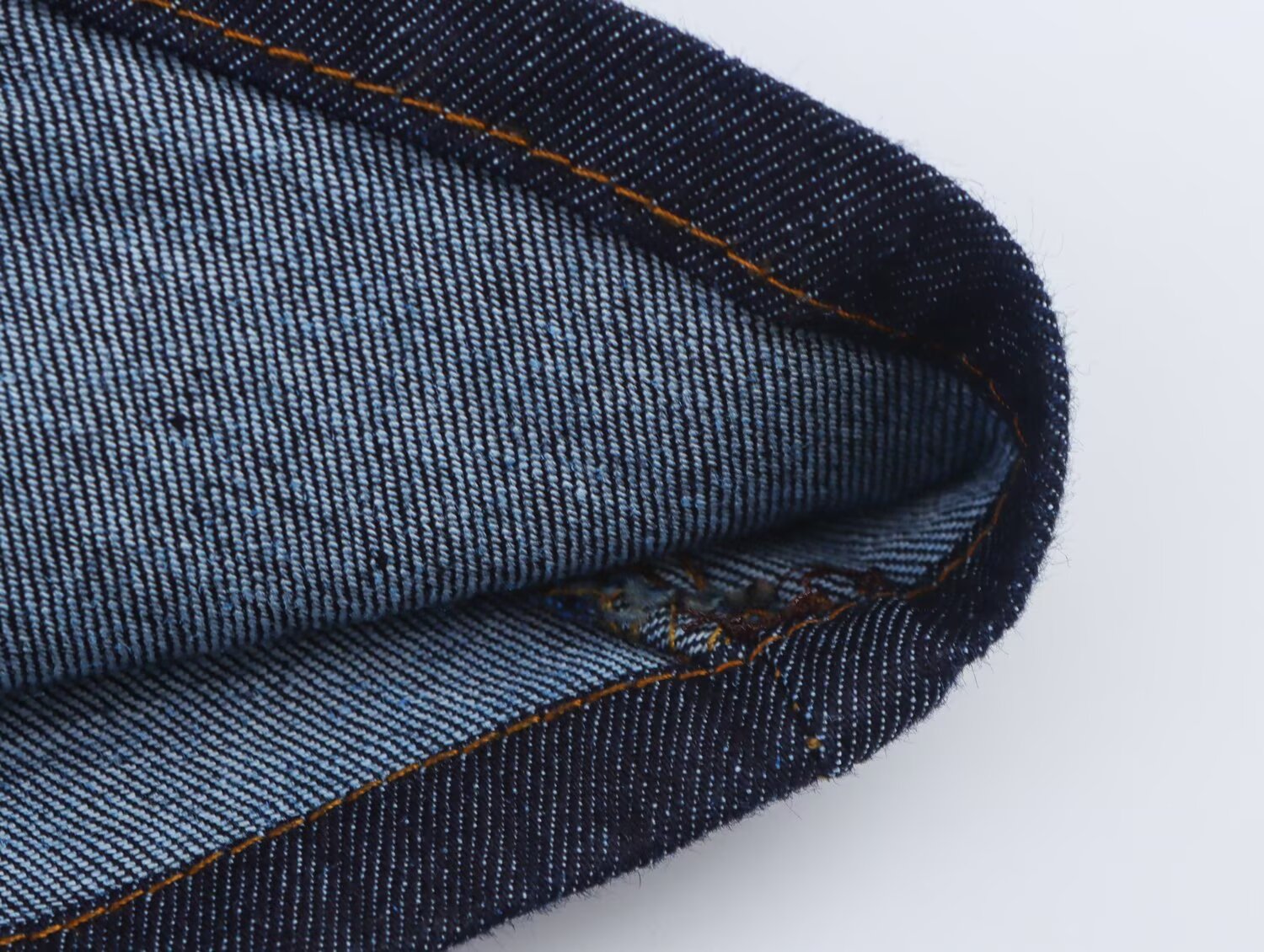 Slim Fit Denim Short Vest Top