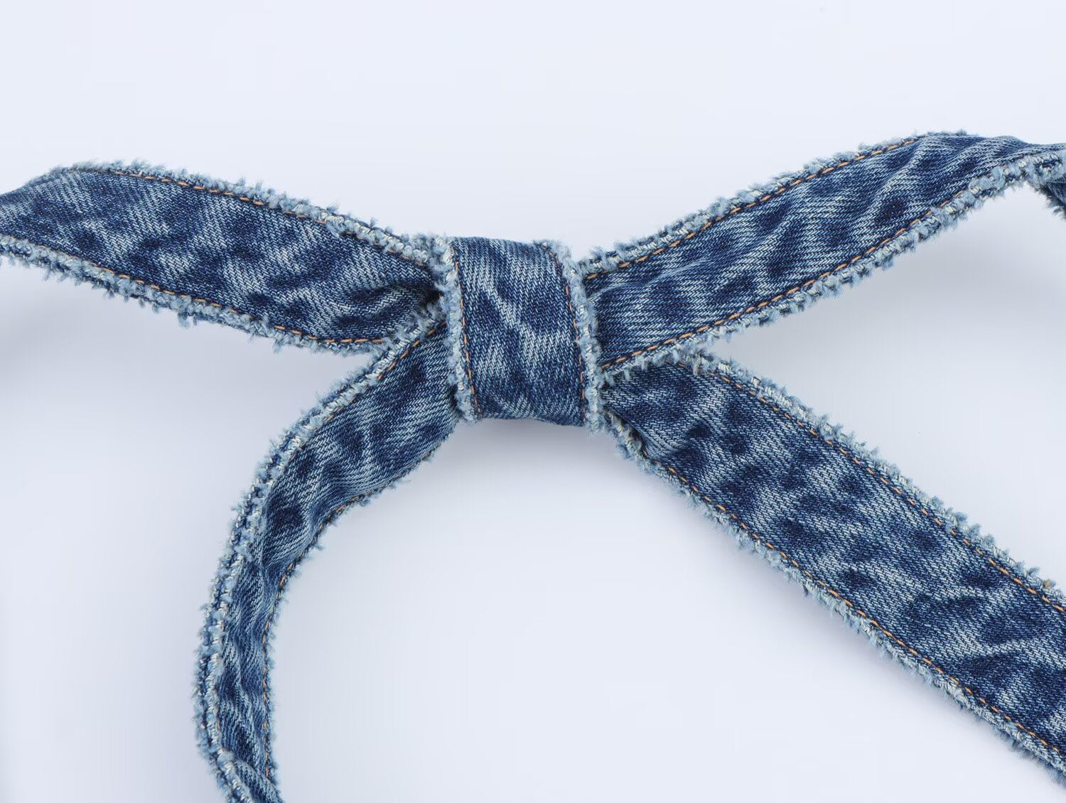 Halter Denim Romper