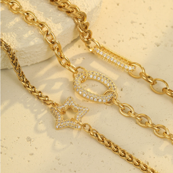Luxury Star Stainless Steel Bracelet