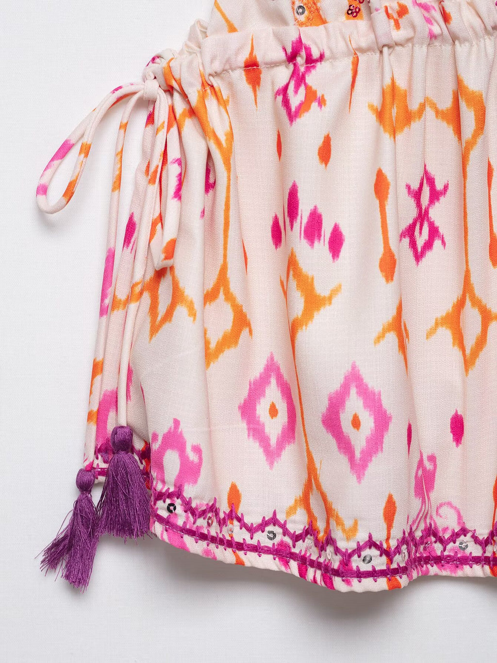 Sequin Embroidery Top