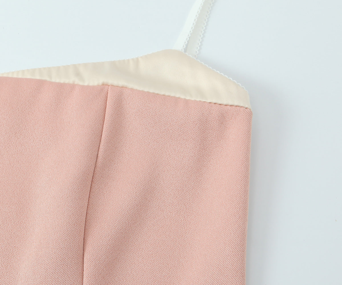 Tube Top Faux Sling Top