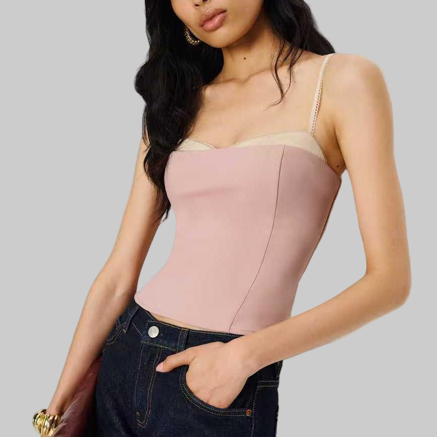 Tube Top Faux Sling Top