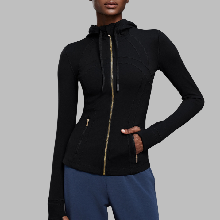Black Gold Zipper