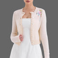 Floral Embroidered Knitwear Sweater