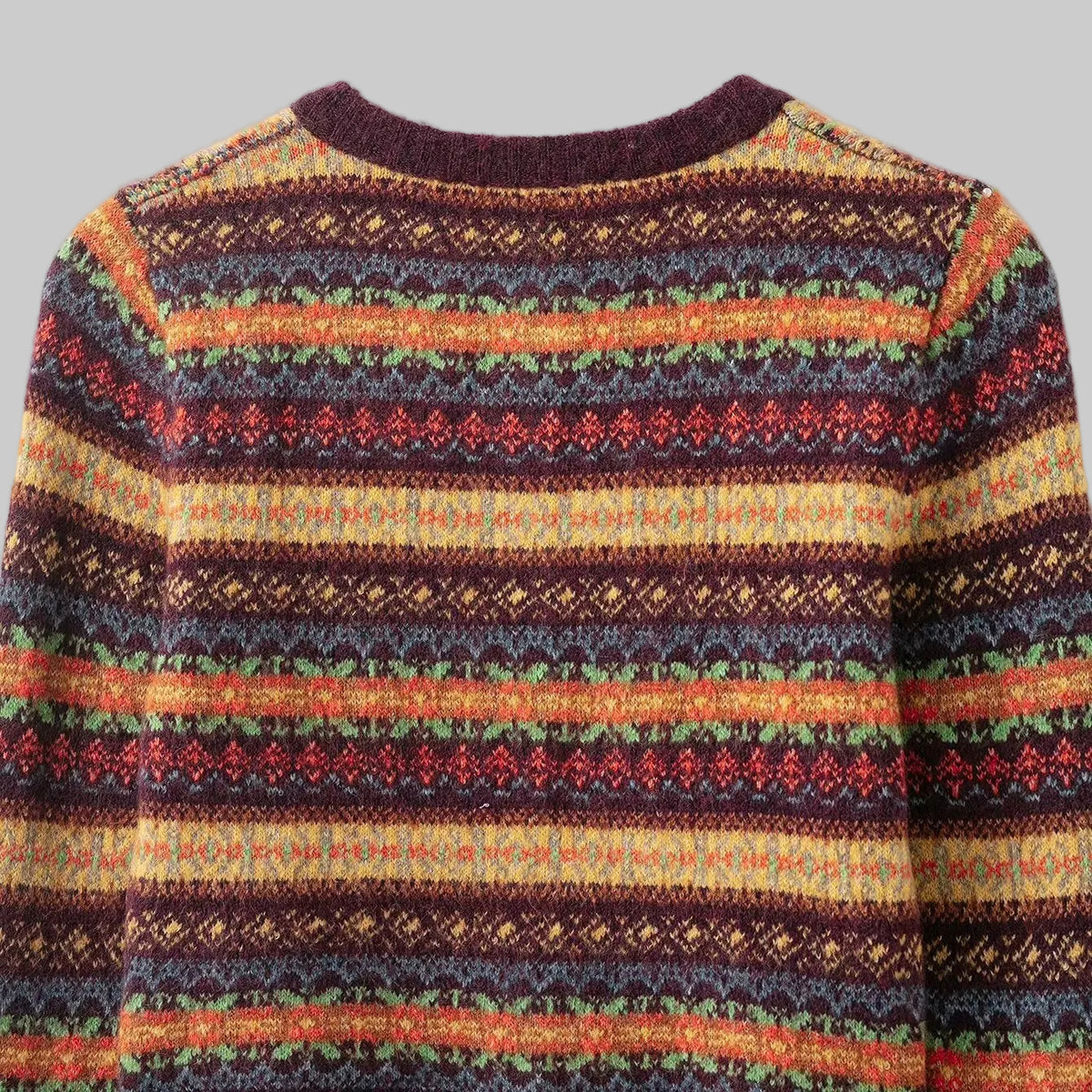 Jacquard Knitted Cardigan