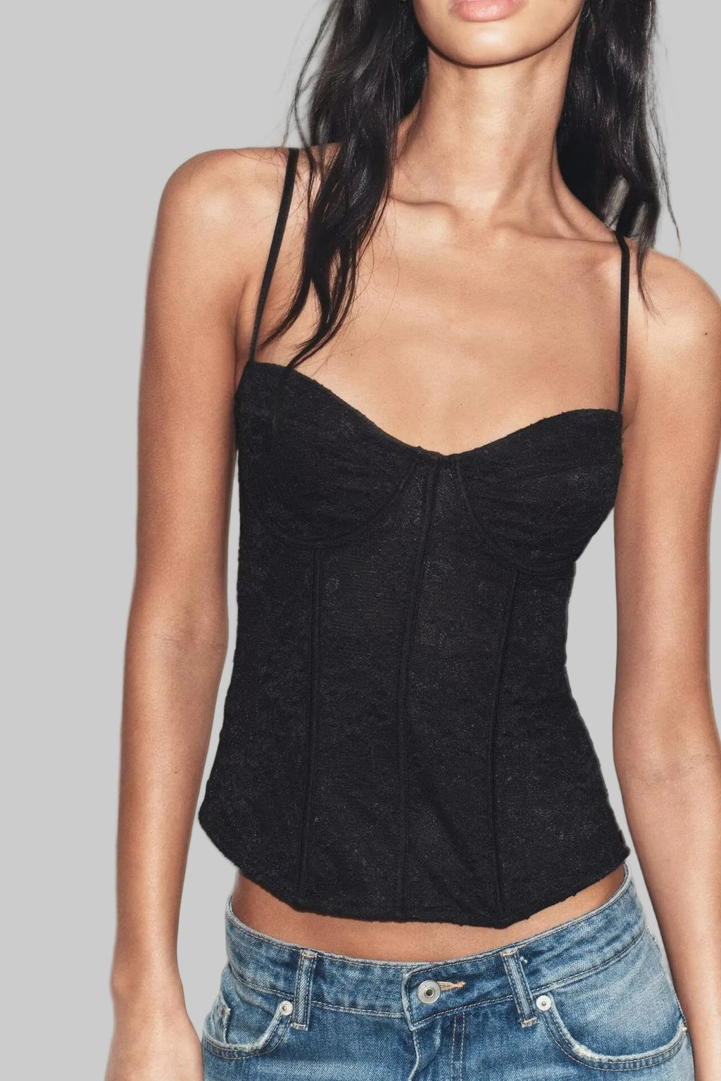 Lace Corset Top