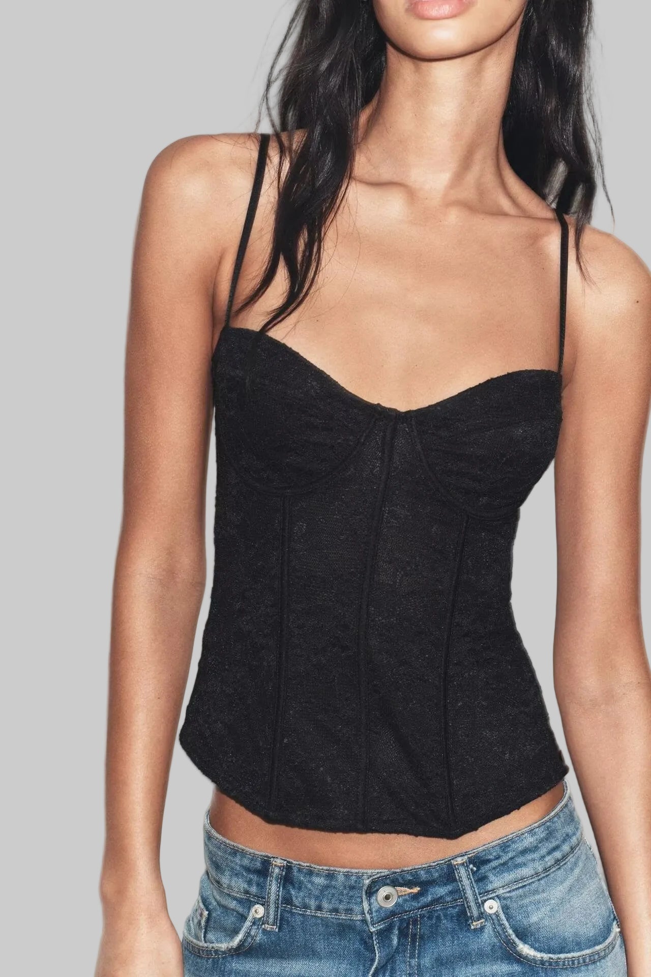 Lace Corset Top