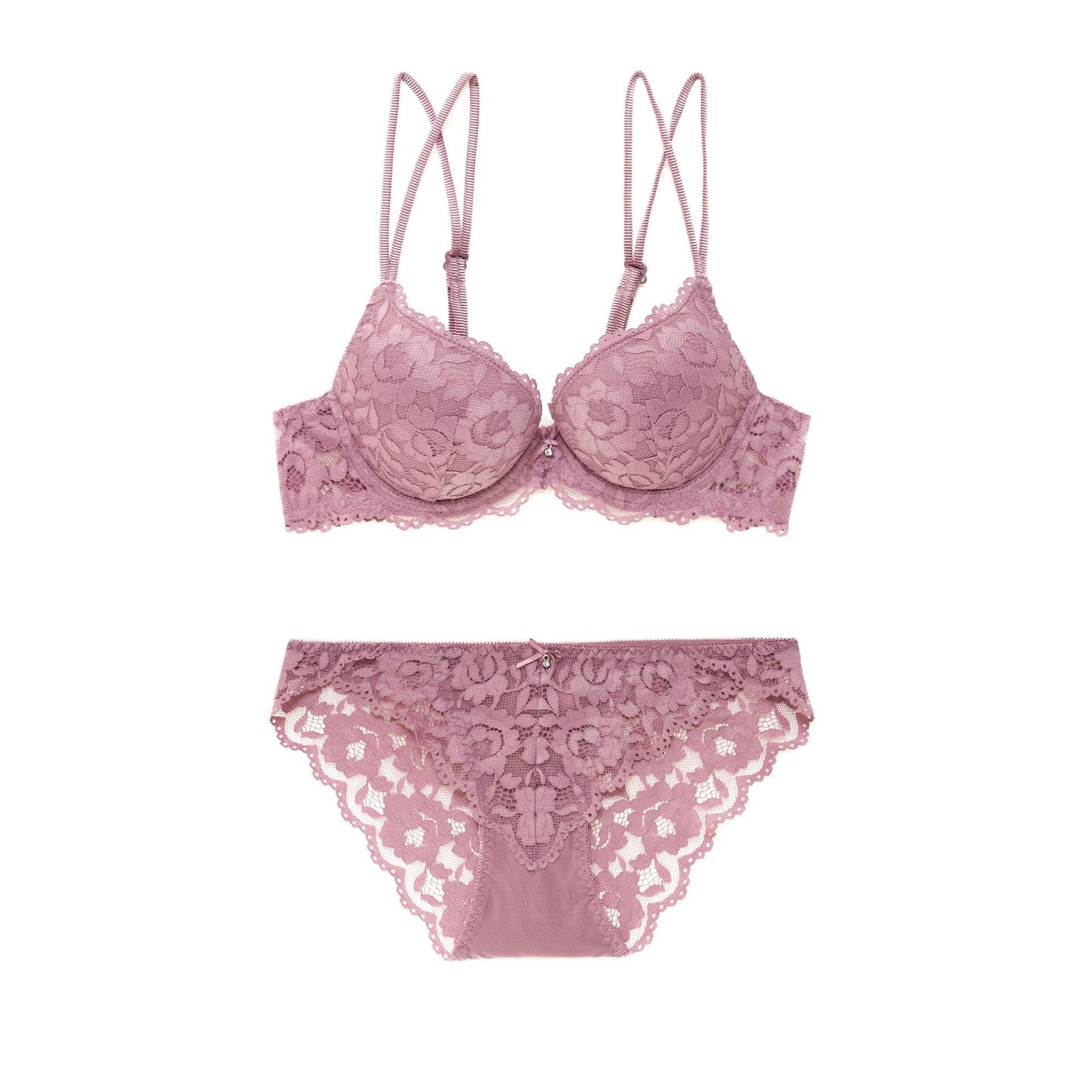 Lace Sexy Push up Comfort Bra Set
