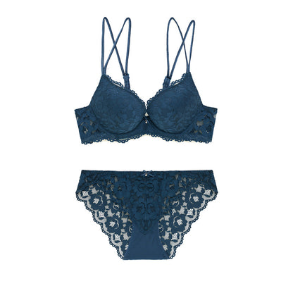 Lace Sexy Push up Comfort Bra Set