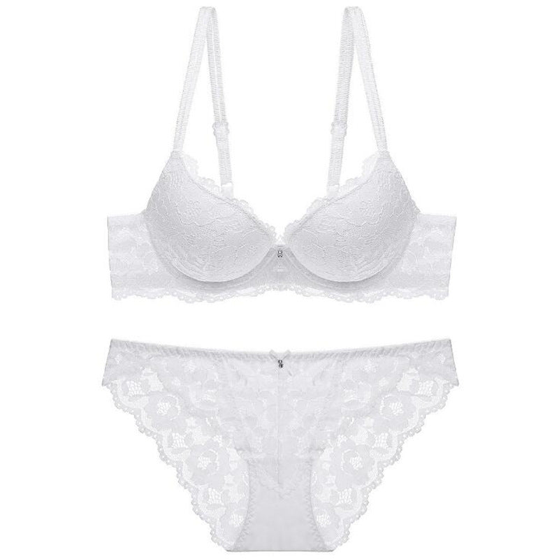 Lace Sexy Push up Comfort Bra Set