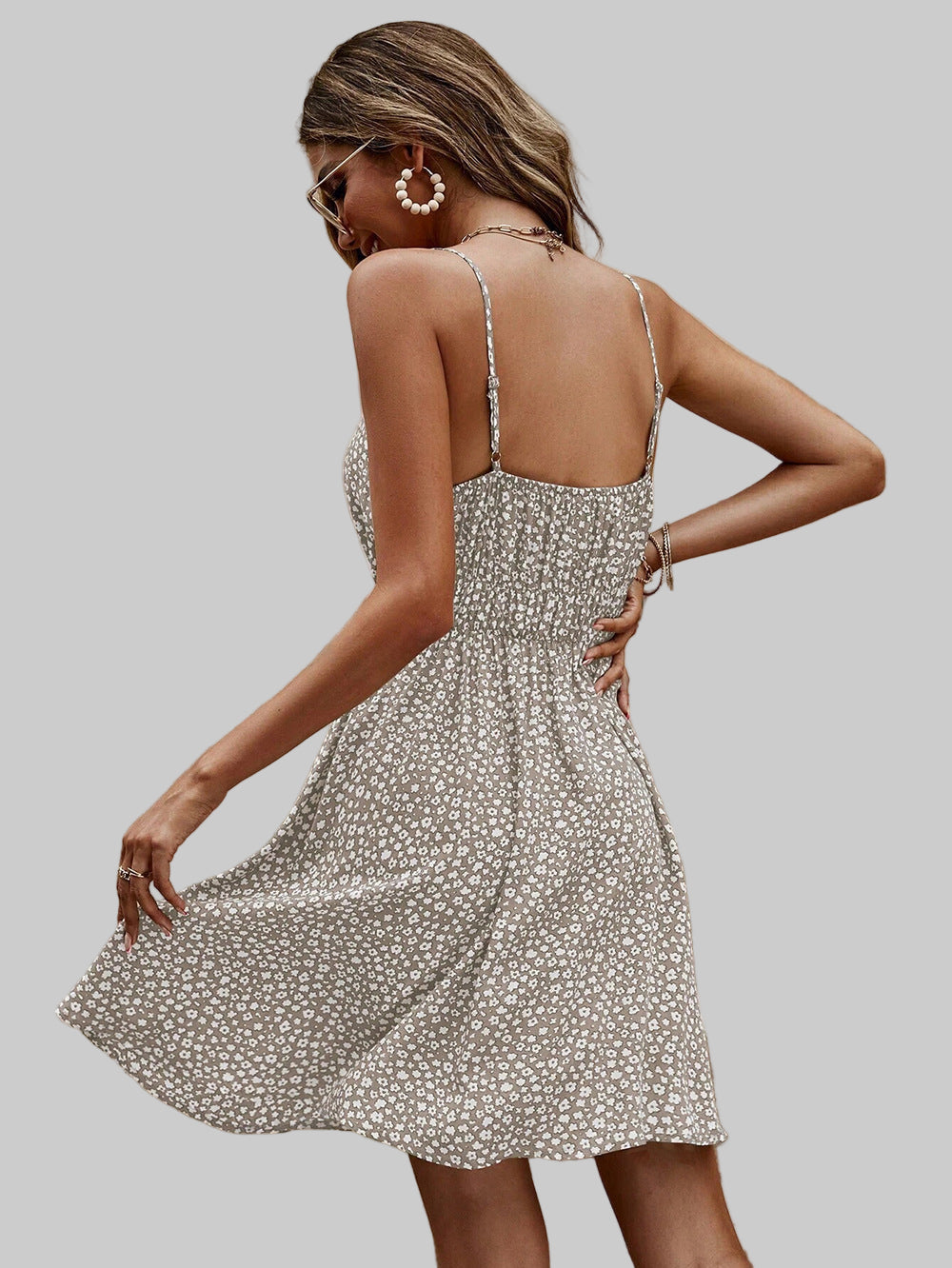 Floral A-Line Dress