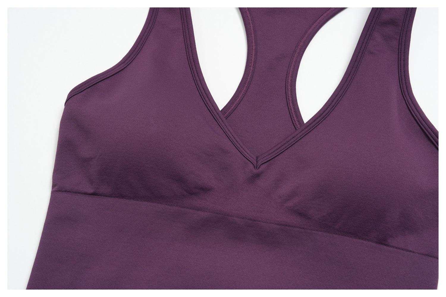 Sports Vest V-neck Waist Shaping Beauty Back Crop Top