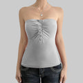 Sexy Tube Top Strapless Wrapped Chest Vest Top - Tamra.Shop.Social
