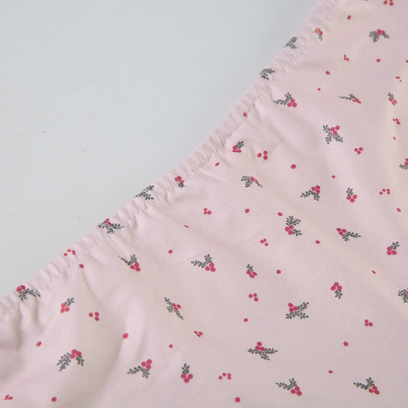 Sexy Camisole Floral Lace Shorts Pajamas Two Piece Set