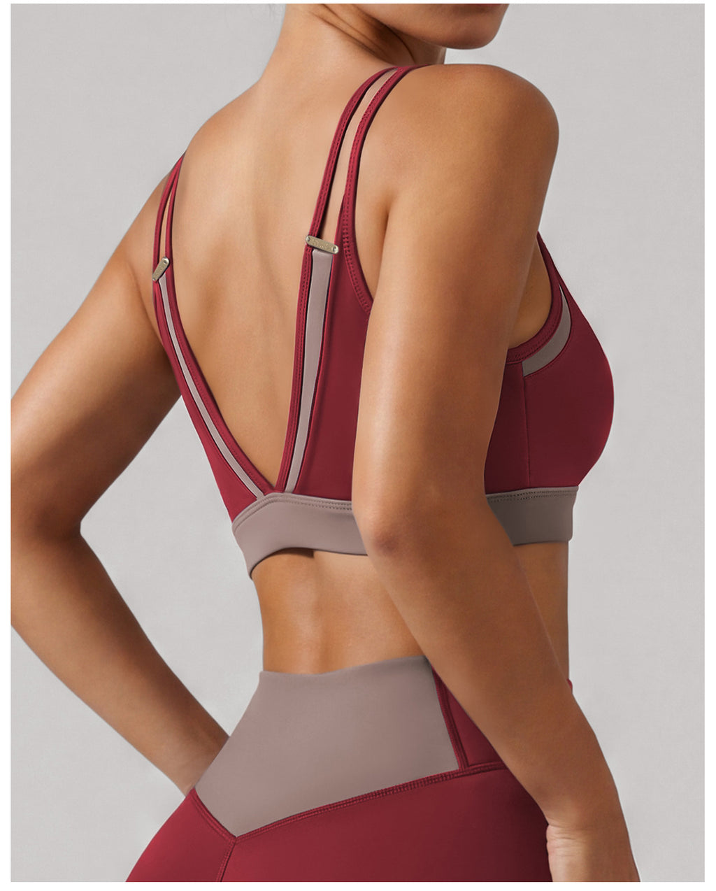 V-Shaped Sports Push-up Training Bra