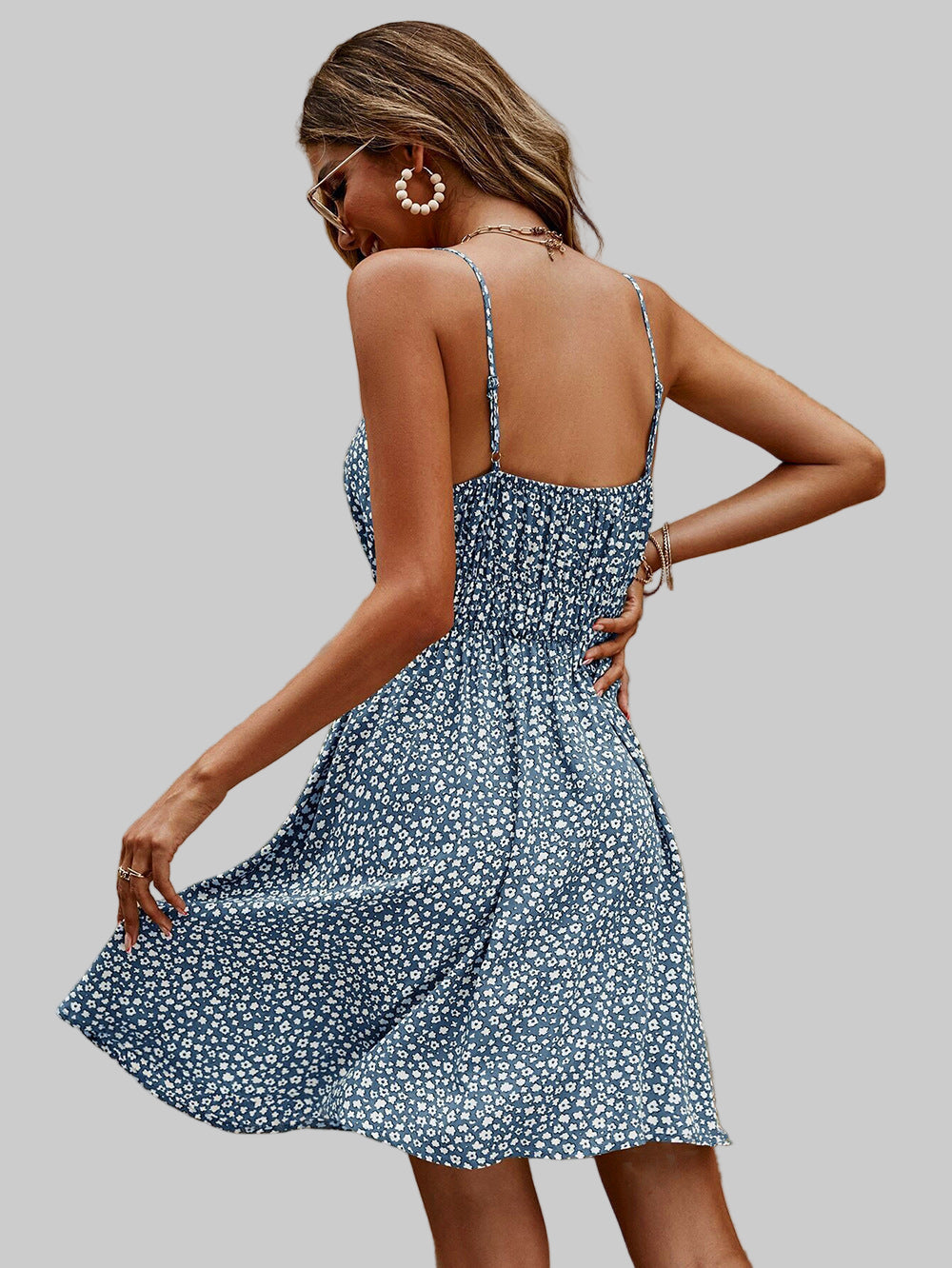 Floral A-Line Dress