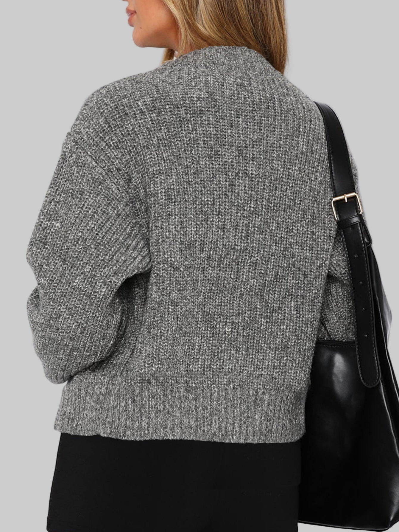 Long Sleeve Woolen Sweater