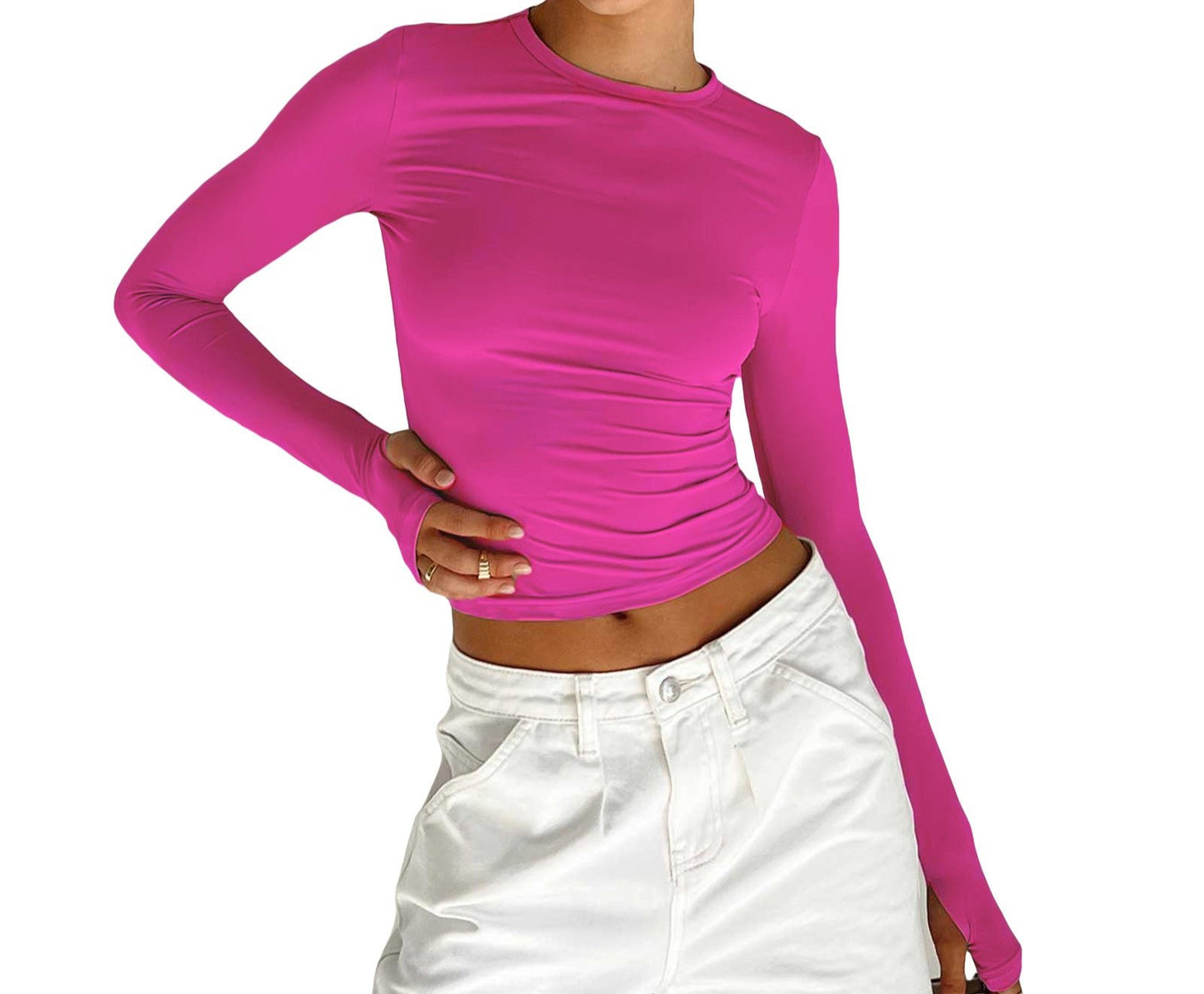 Slim Fit Long Sleeve Top
