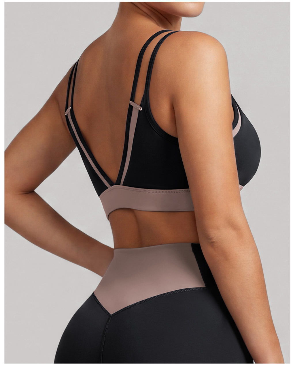 V-Shaped Sports Push-up Training Bra