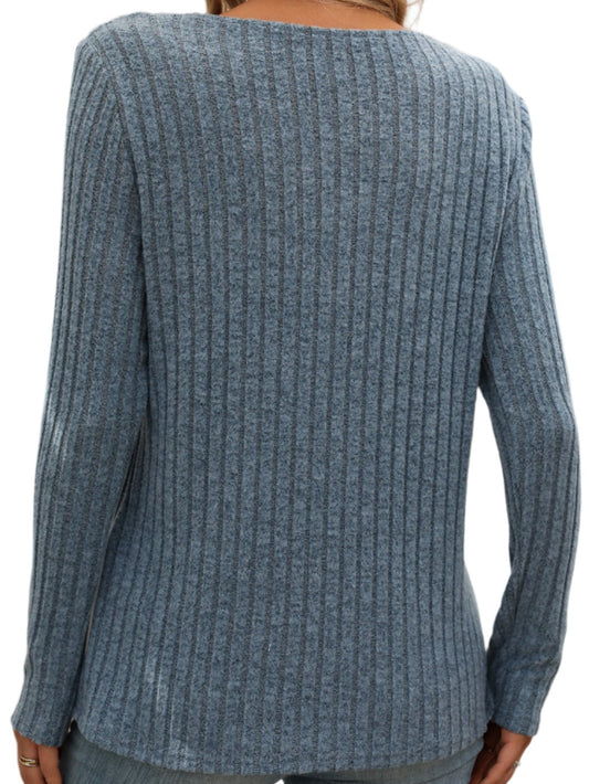 Sunken Buttons Top