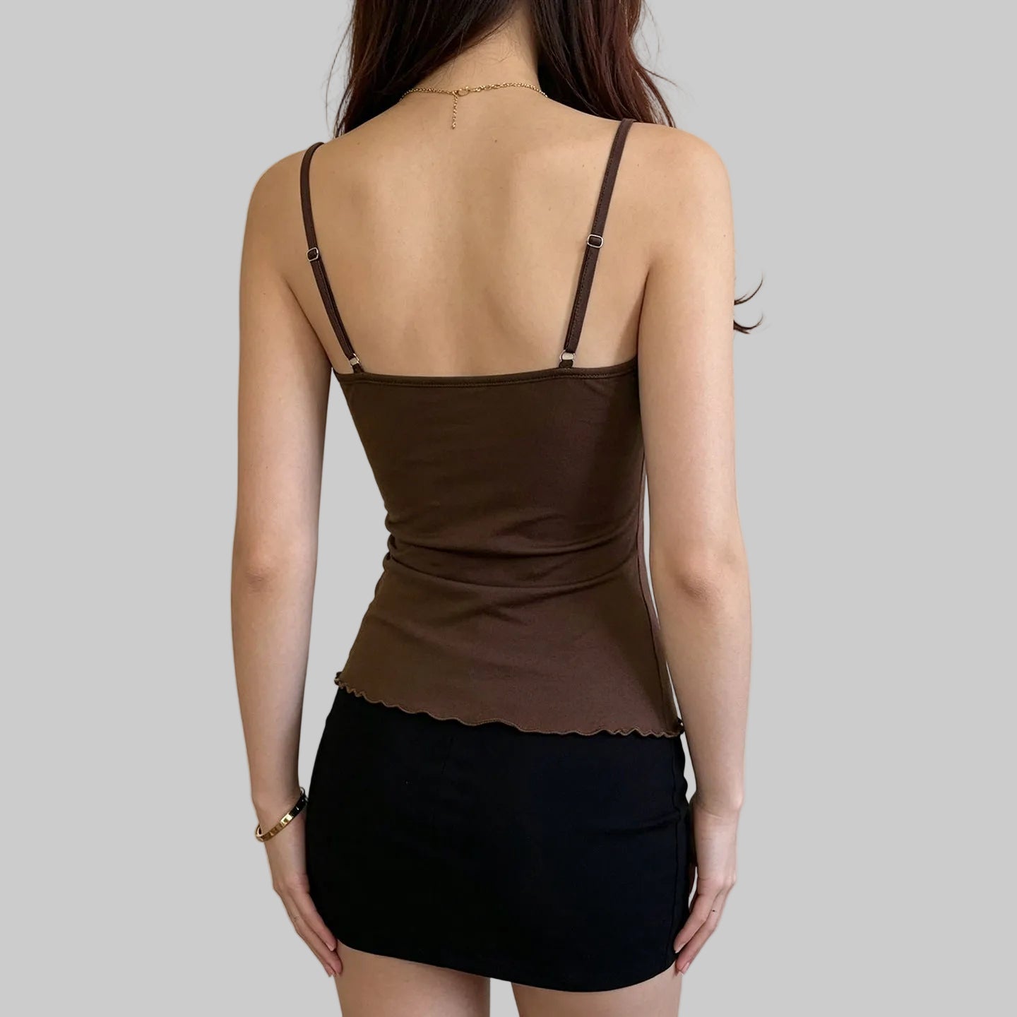 Retro Sexy Floral Print Slim Strap Top