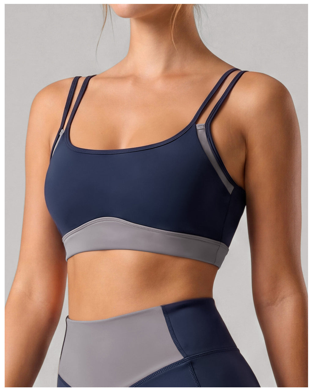 V-Shaped Sports Push-up Training Bra
