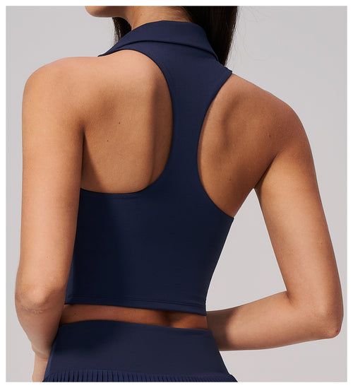 Polo Quick Drying Running Sports Crop Top