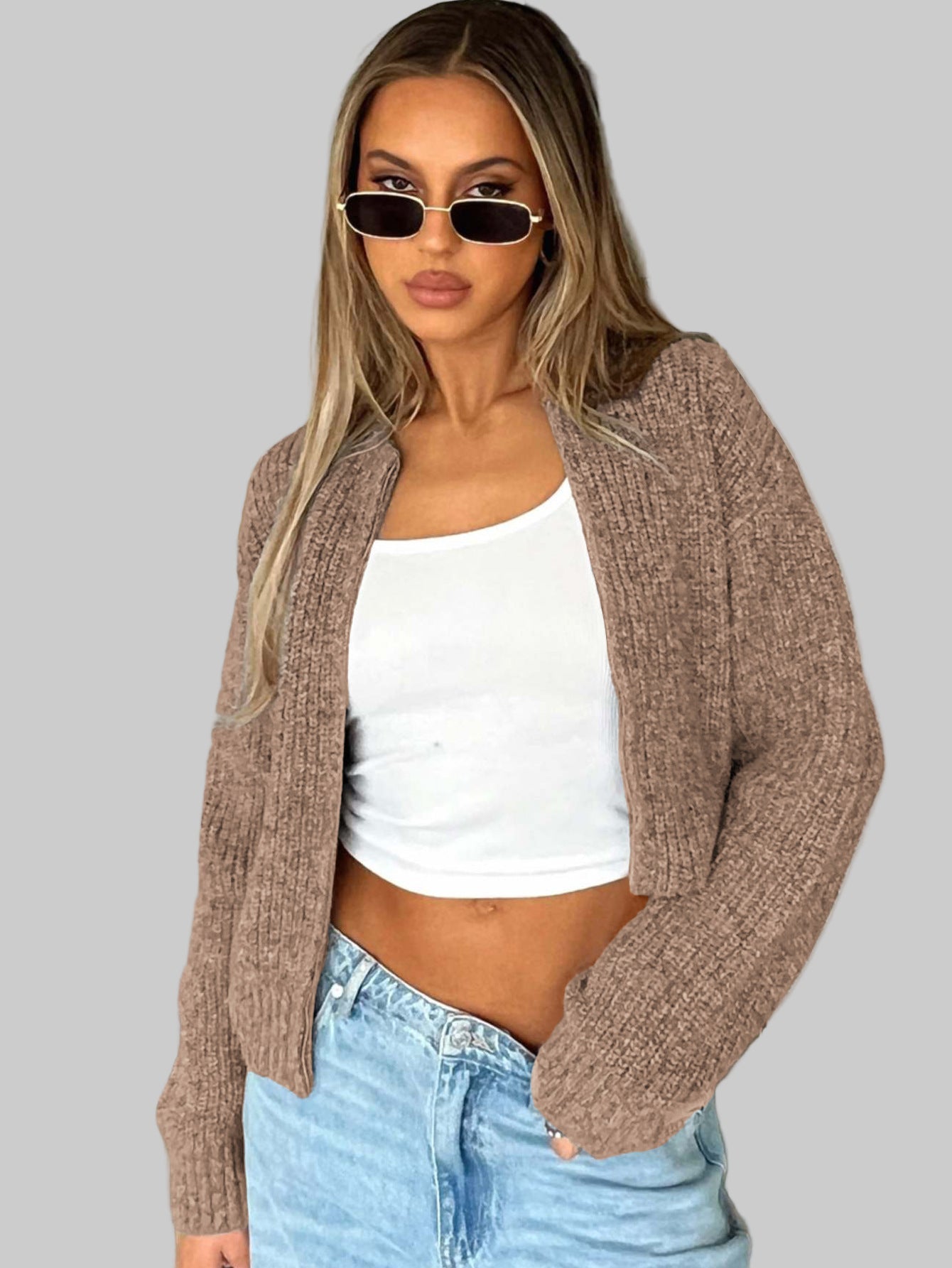 Long Sleeve Woolen Sweater