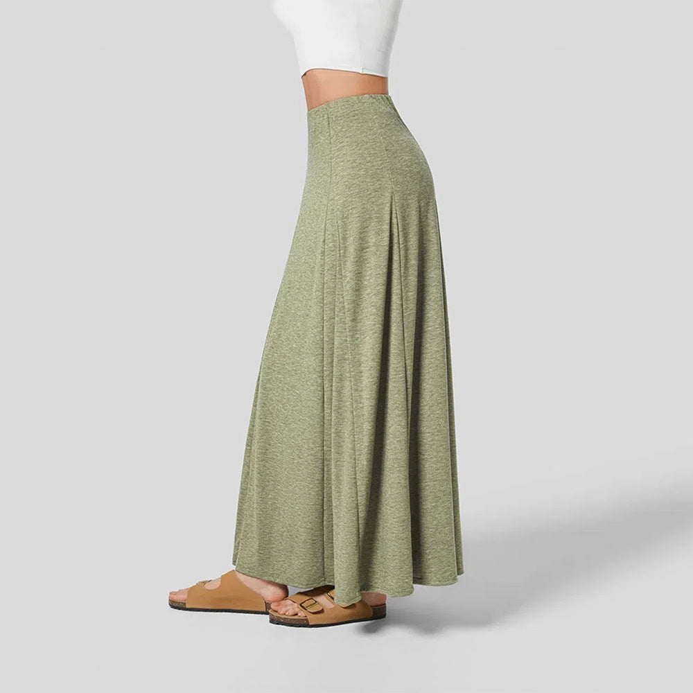 Casual Swing Knitted Draping Loose Skirt