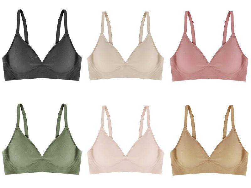Sexy Push-up Soft Support Seamless Bra Set