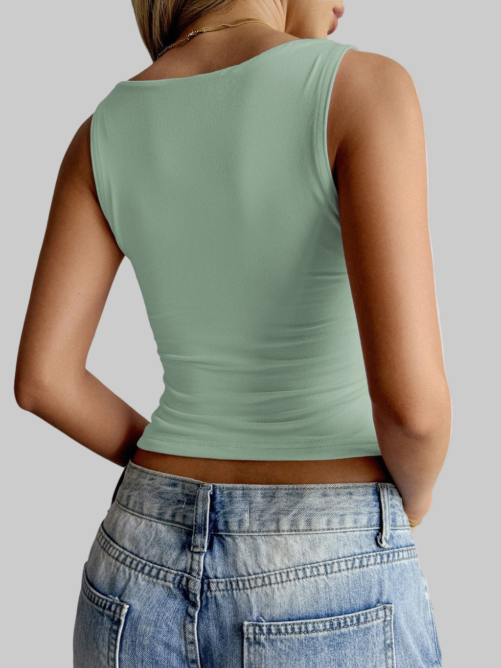 Sexy Solid Color Tank Top