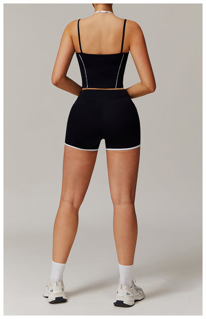 Two-Piece Halter High Waist Activewear