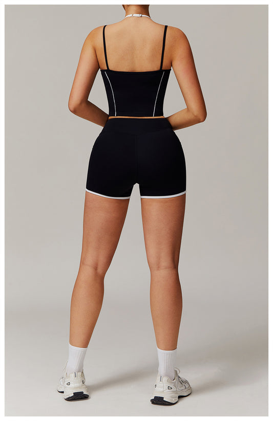 Two-Piece Halter High Waist Activewear