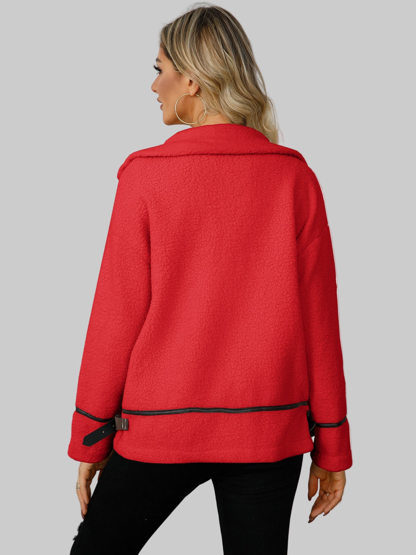 Cardigan With Buttons Lambswool Coat