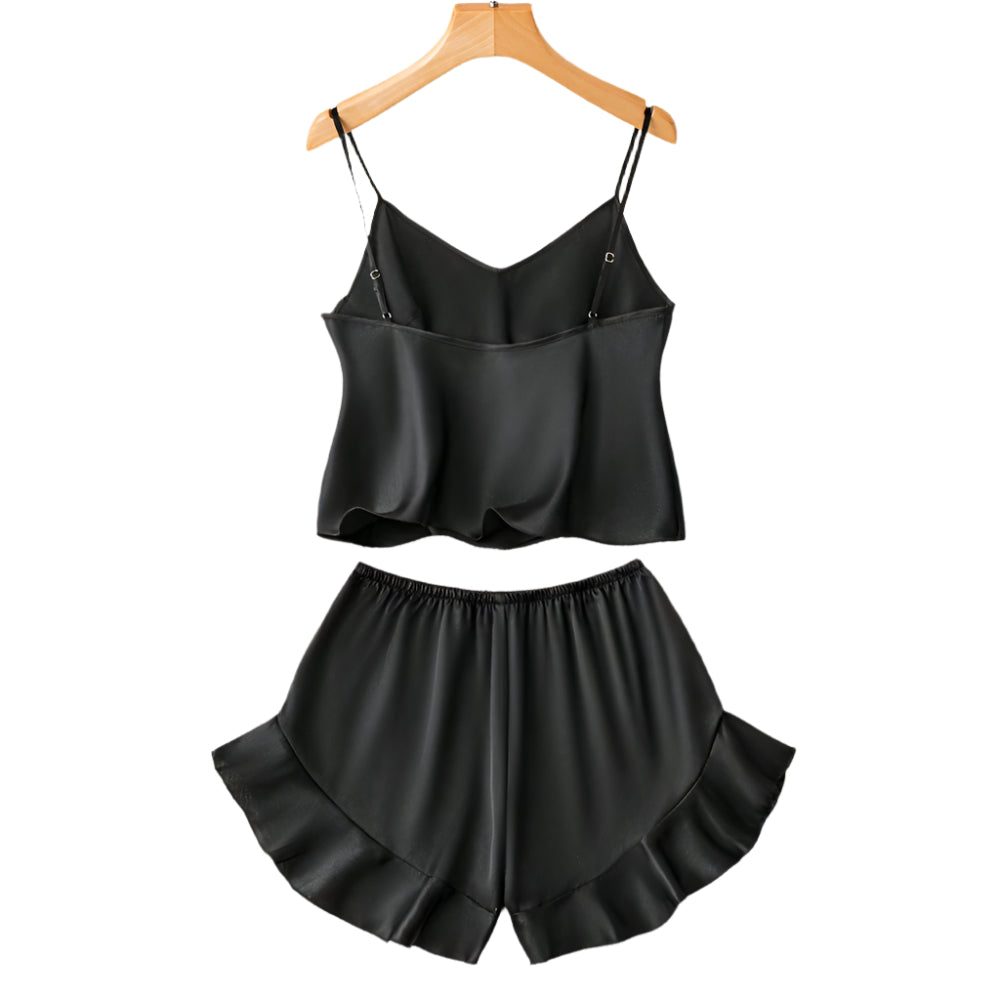 Ruffled Pajamas Set