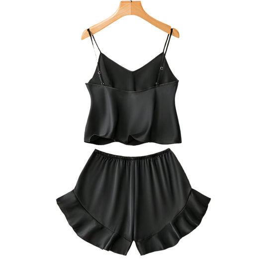 Ruffled Pajamas Set