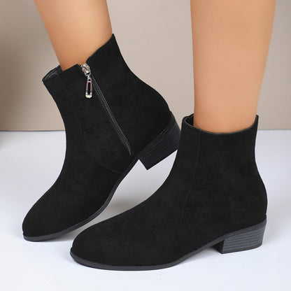 Suede Ankle Boots