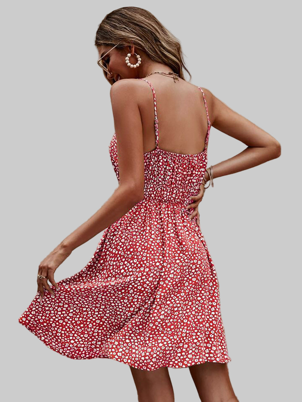 Floral A-Line Dress