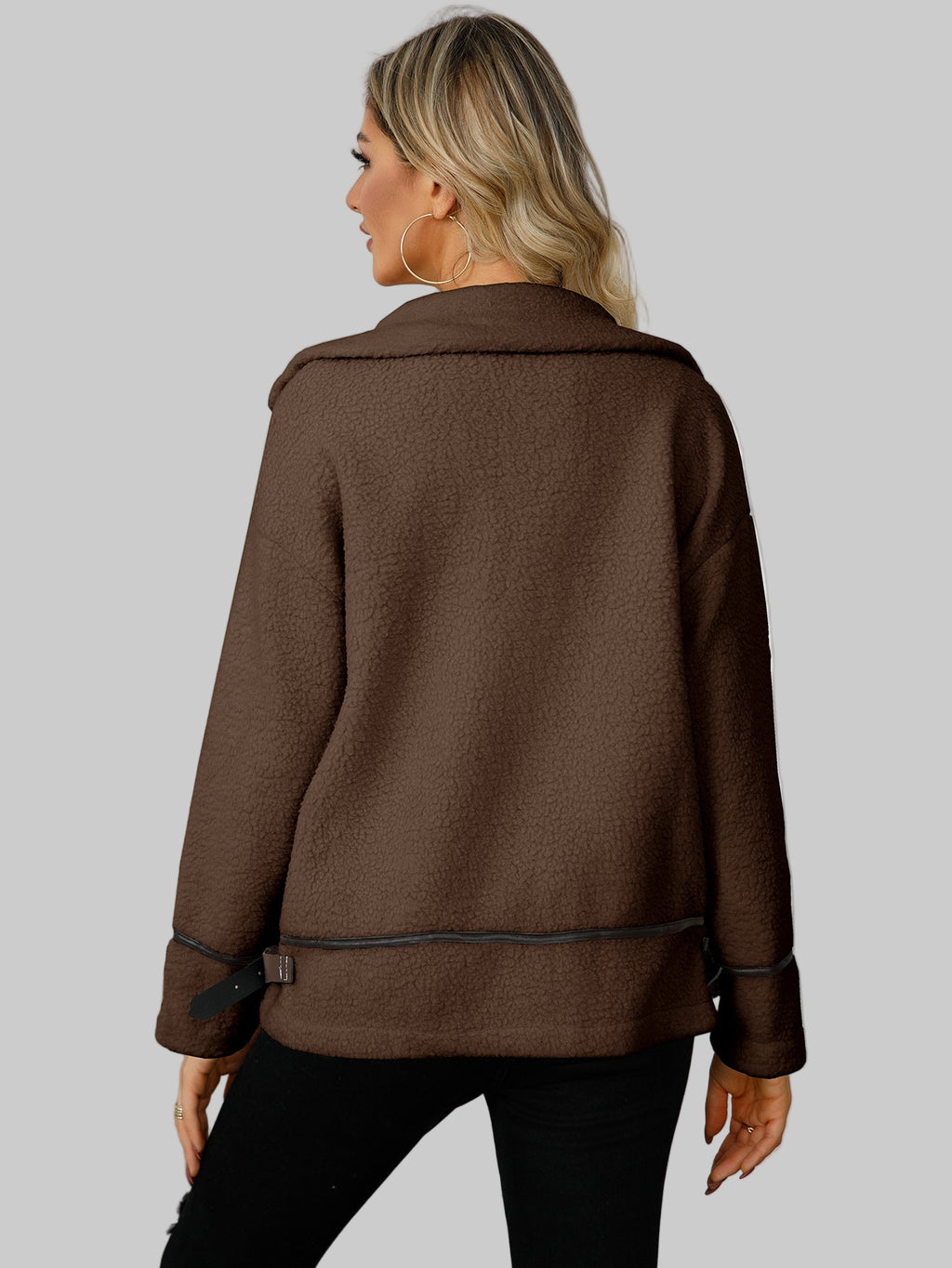 Cardigan With Buttons Lambswool Coat