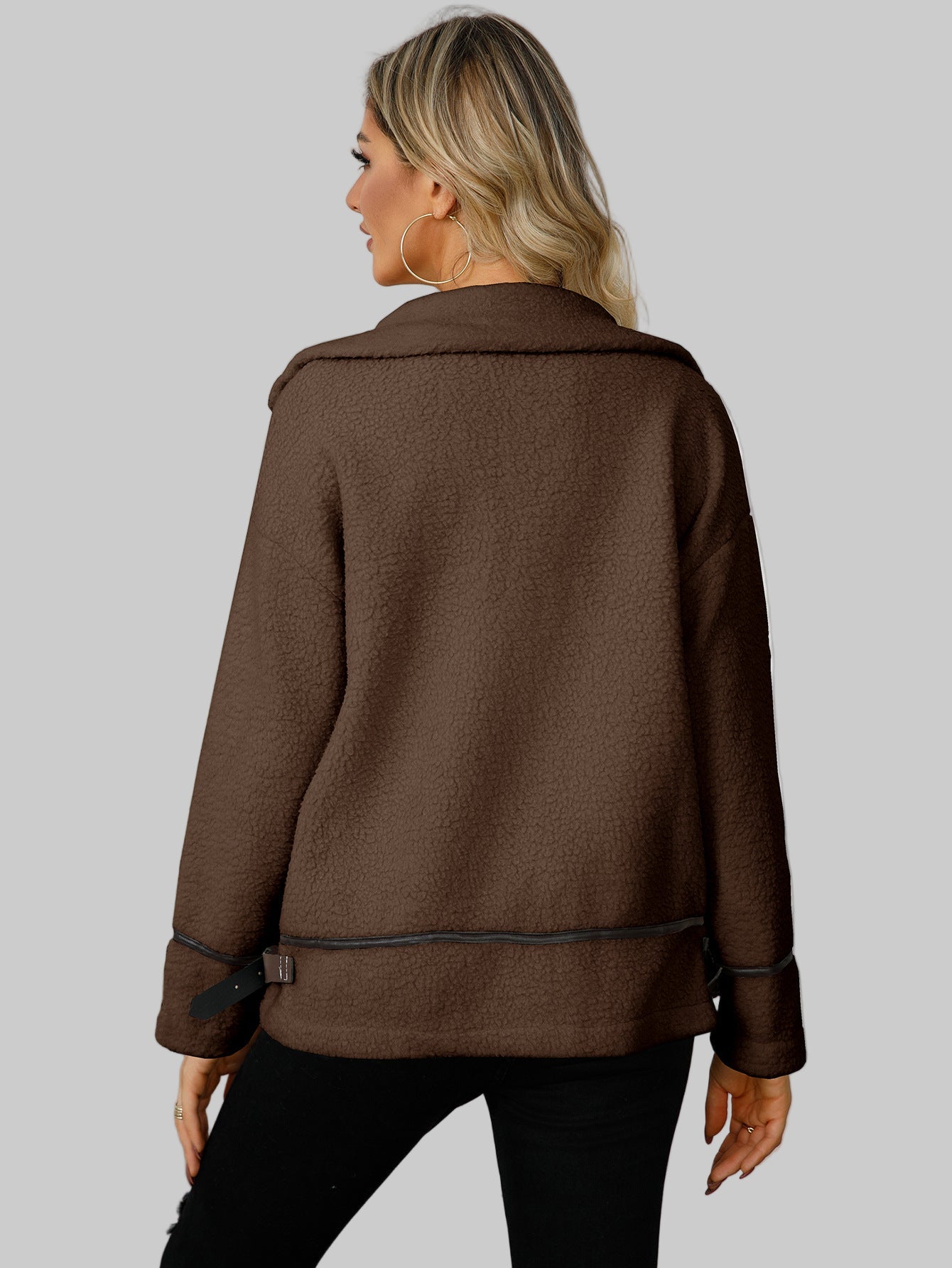 Cardigan With Buttons Lambswool Coat