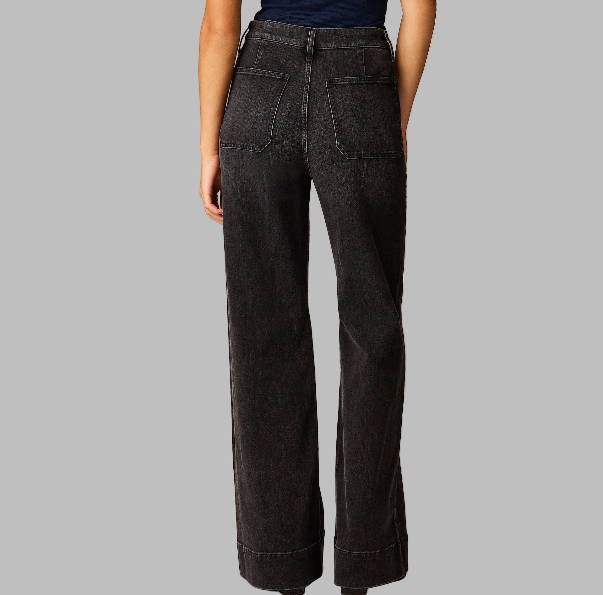 Loose Straight Wide Leg High Waist Jeans