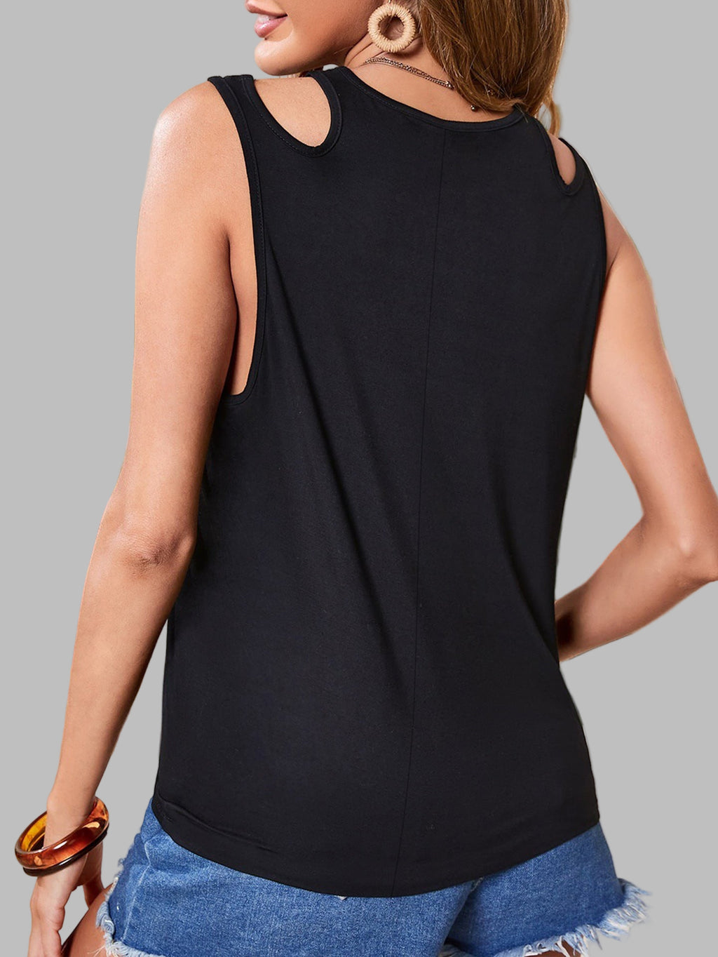 Casual Sleeveless Top