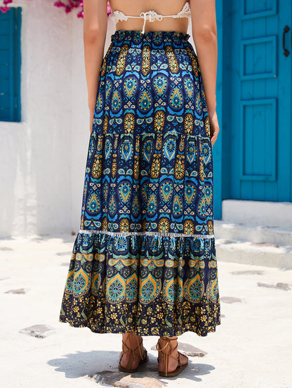 Bohemian Exotic Rayon Skirt
