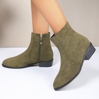 Suede Ankle Boots