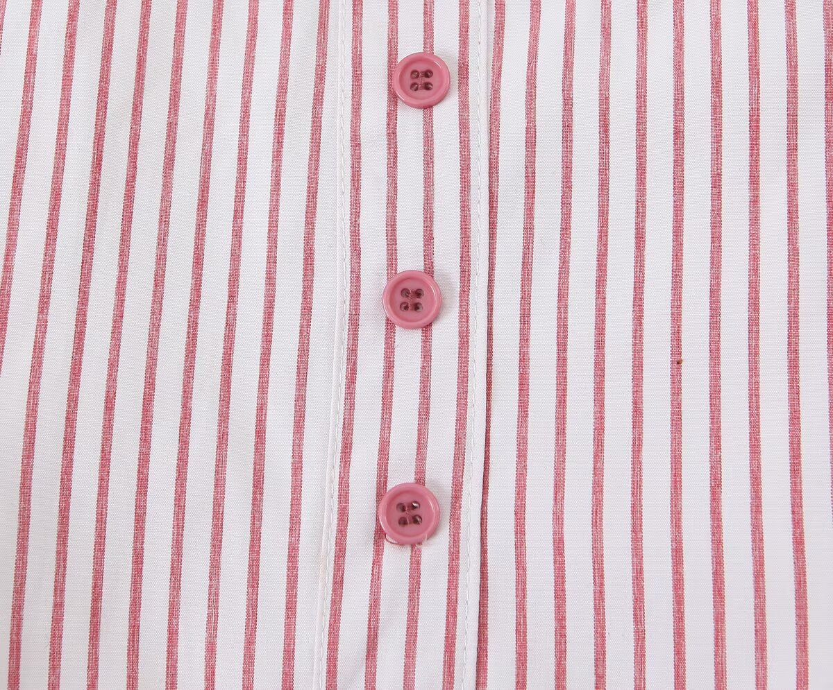 French Vintage Stripe Sling Cropped Top