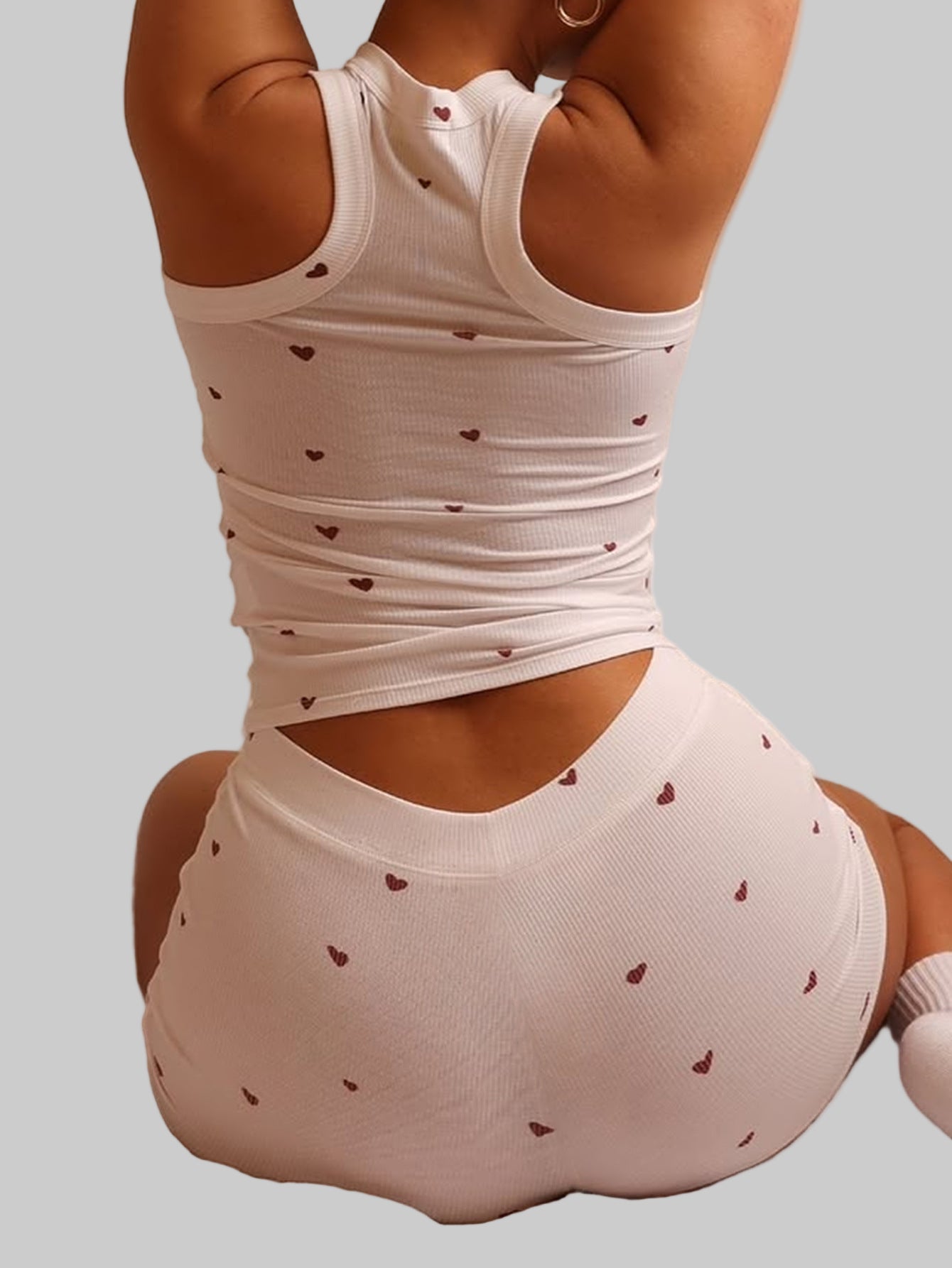 Sports Yoga Shorts Set