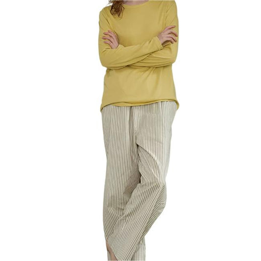 Cotton Pajamas Two-Piece Loungewear Set