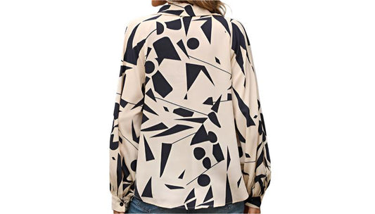 Long Sleeved Printed Shirt