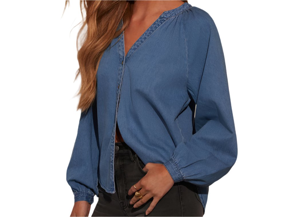 Washed Denim Shirt
