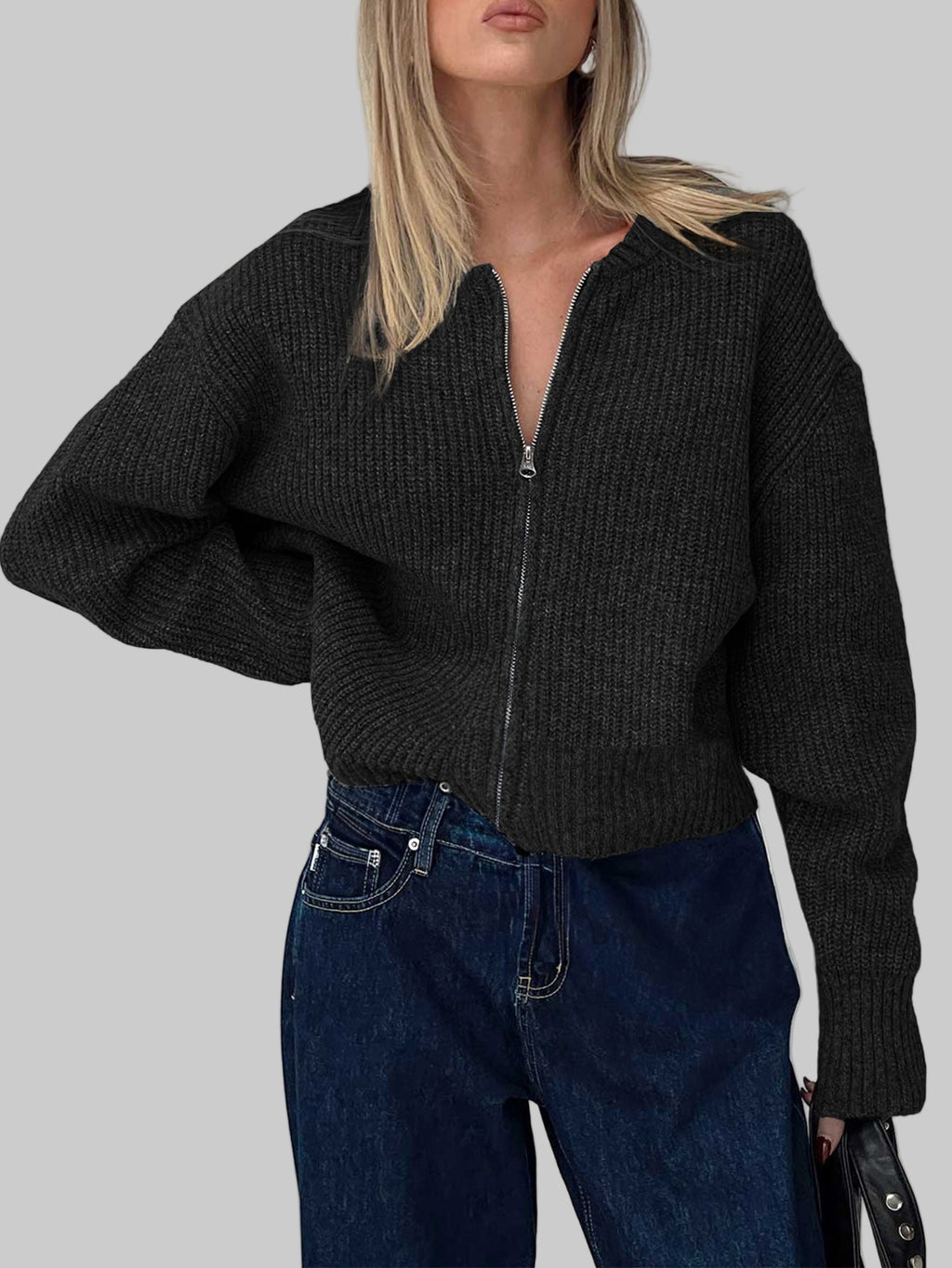 Long Sleeve Woolen Sweater